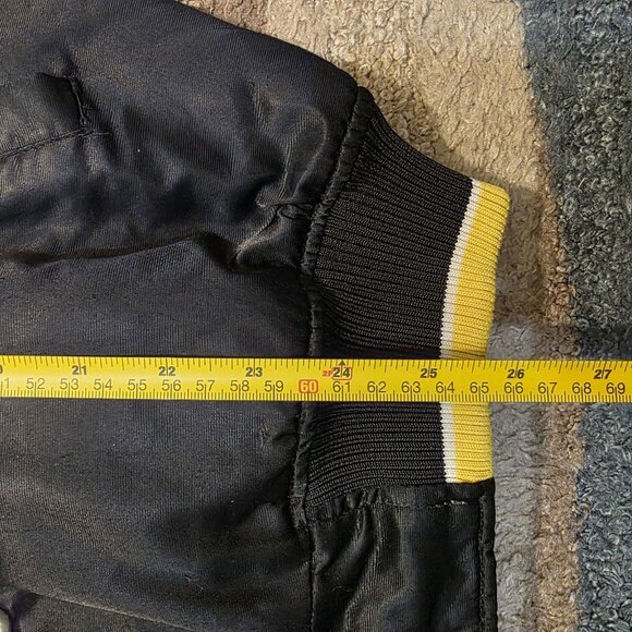 VTG 90's Starter Diamond Collection Pittsburgh Pirates MLB Satin Jacket Men’s S - Picture 11 of 11